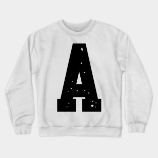 LETTER A LOGO DESIGN Crewneck Sweatshirt